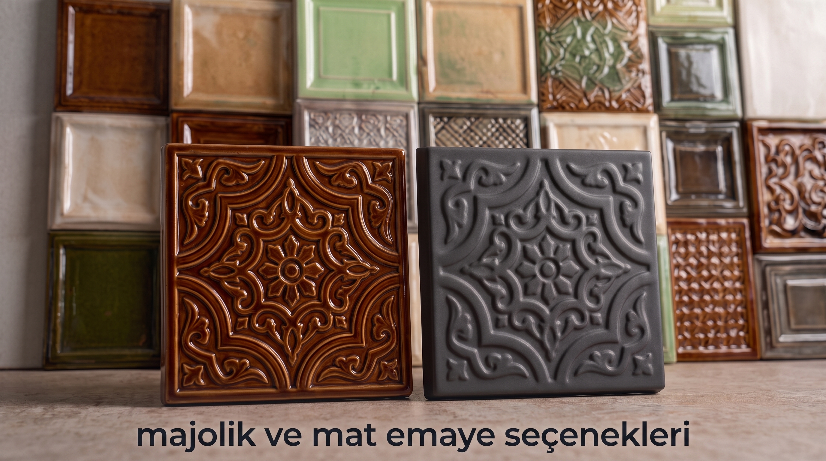 Majolik ve Mat Emaye Seçenekleri